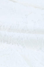 Flutter Mouw Wikkeljurk met V-hals in Kant - Mini Dresses - Jurkjes.co