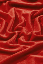 Fluwelen Mini Jurk met Ruffle Hals - Mini Dresses - Jurkjes.co