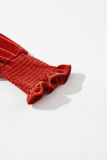 Fluwelen Mini Jurk met Ruffle Hals - Mini Dresses - Jurkjes.co