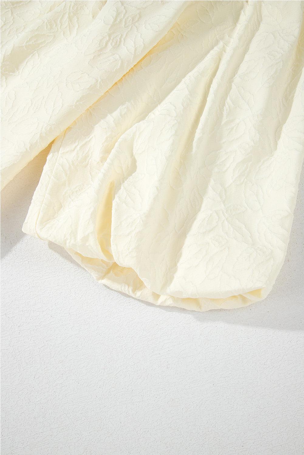 Frilled Jurk met Bloemenpatroon - Mini Dresses - Jurkjes.co