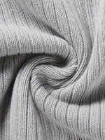 Gebreide Jurk met Aansnoerbare Taille - Midi Dresses - Jurkjes.co