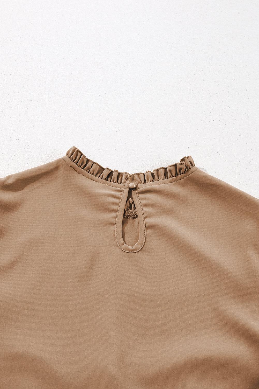 Gelaagde Jurk met Ruches - Mini Dresses - Jurkjes.co