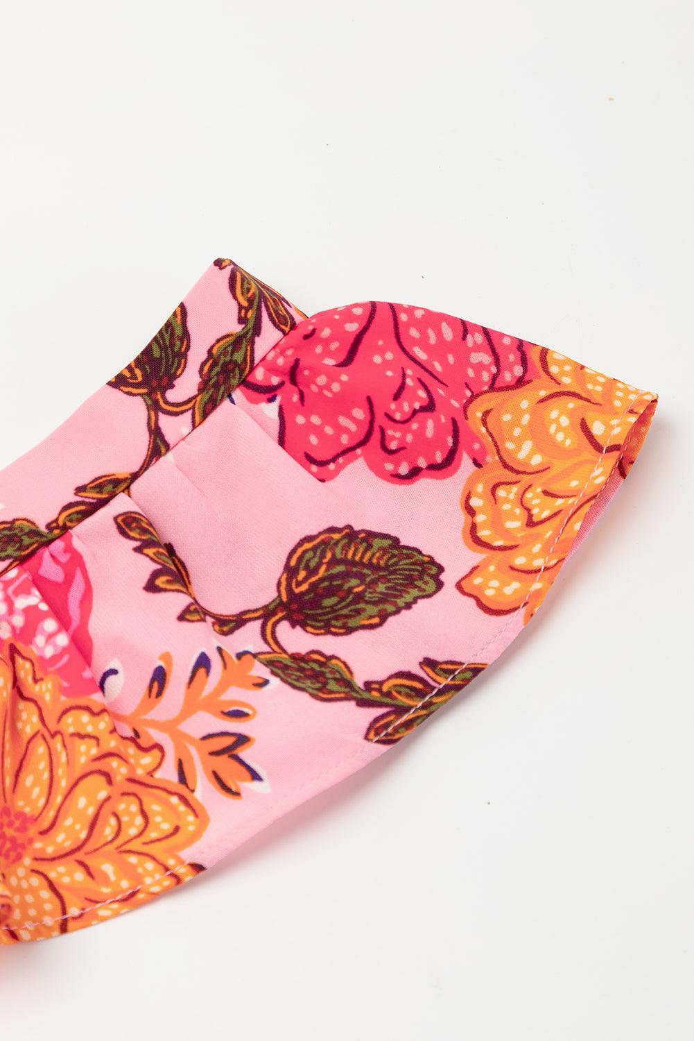 Gelaagde Midi-Jurk met Vierkante Hals - Floral Dresses - Jurkjes.co