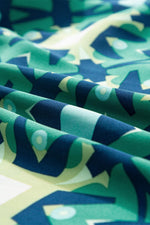 Geometrische Maxi Jurk met V-hals - Maxi Dresses - Jurkjes.co