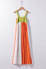 Gestreepte Maxi-Jurk met Hoge Taille - Maxi Dresses - Jurkjes.co