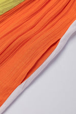 Gestreepte Maxi-Jurk met Hoge Taille - Maxi Dresses - Jurkjes.co