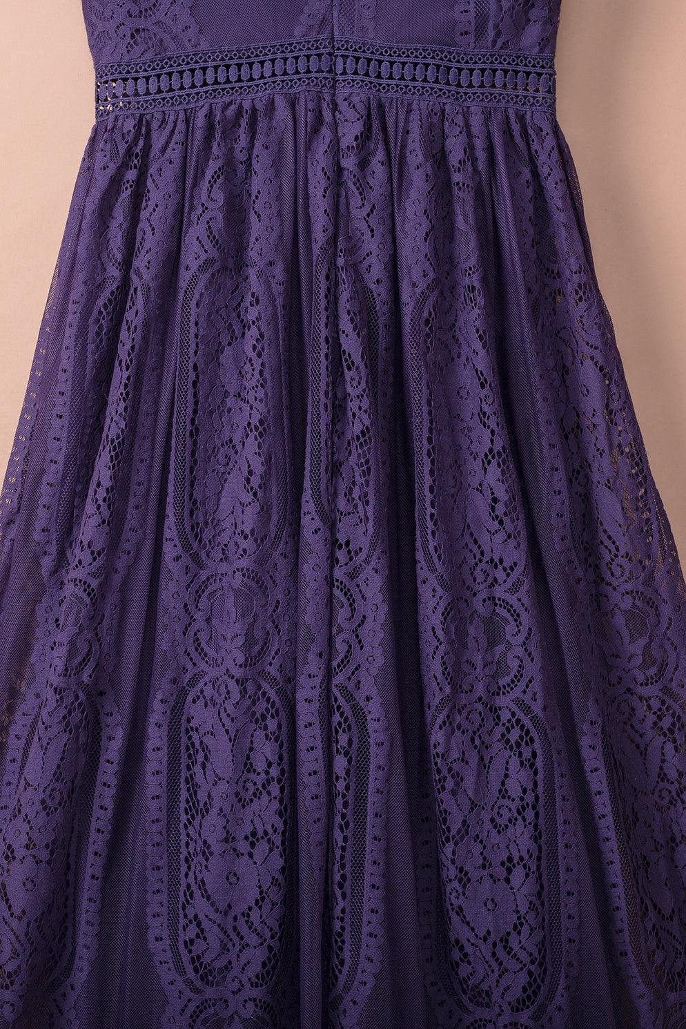 Hartveroverende Kanten Maxi-Jurk - Maxi Dresses - Jurkjes.co
