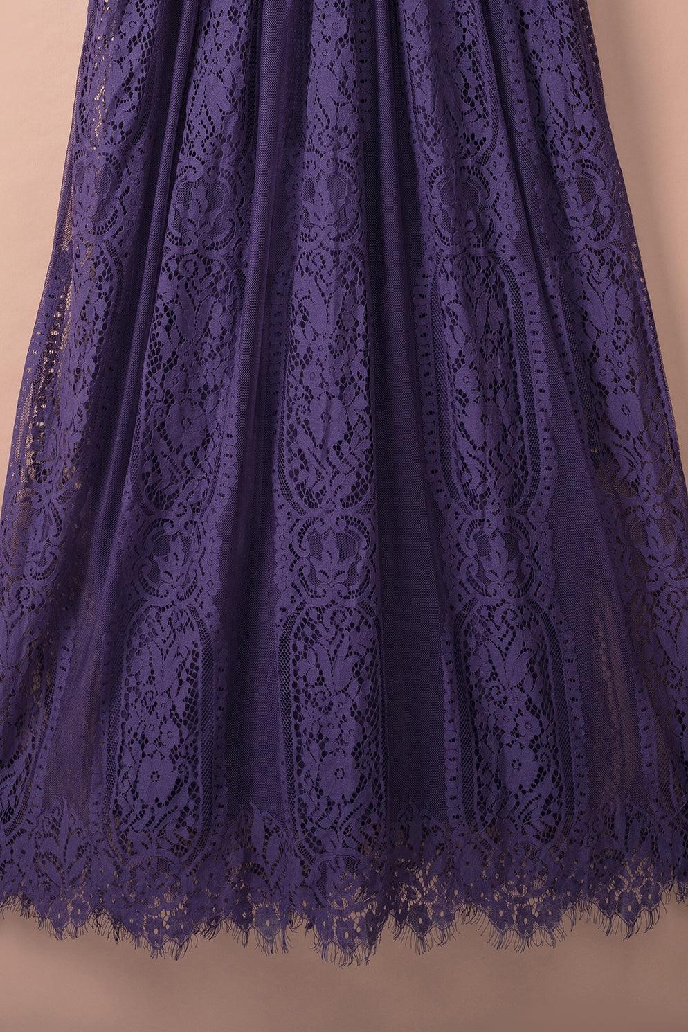 Hartveroverende Kanten Maxi-Jurk - Maxi Dresses - Jurkjes.co