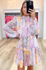 Jurk met Bloemenprint en Ruffles - Floral Dresses - Jurkjes.co