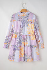 Jurk met Bloemenprint en Ruffles - Floral Dresses - Jurkjes.co