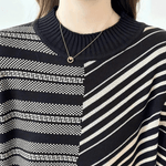 Jurk met Gestreept Patroon - Dresses - Jurkjes.co