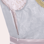 Jurk met Jacquard en Vetersluiting - CB - Dresses - Jurkjes.co