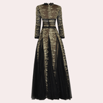 Kanten Jurk met Bloemenpatroon - CB - Dresses - Jurkjes.co