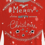 Klassieke Jurk met Kerstprint - Dresses - Jurkjes.co