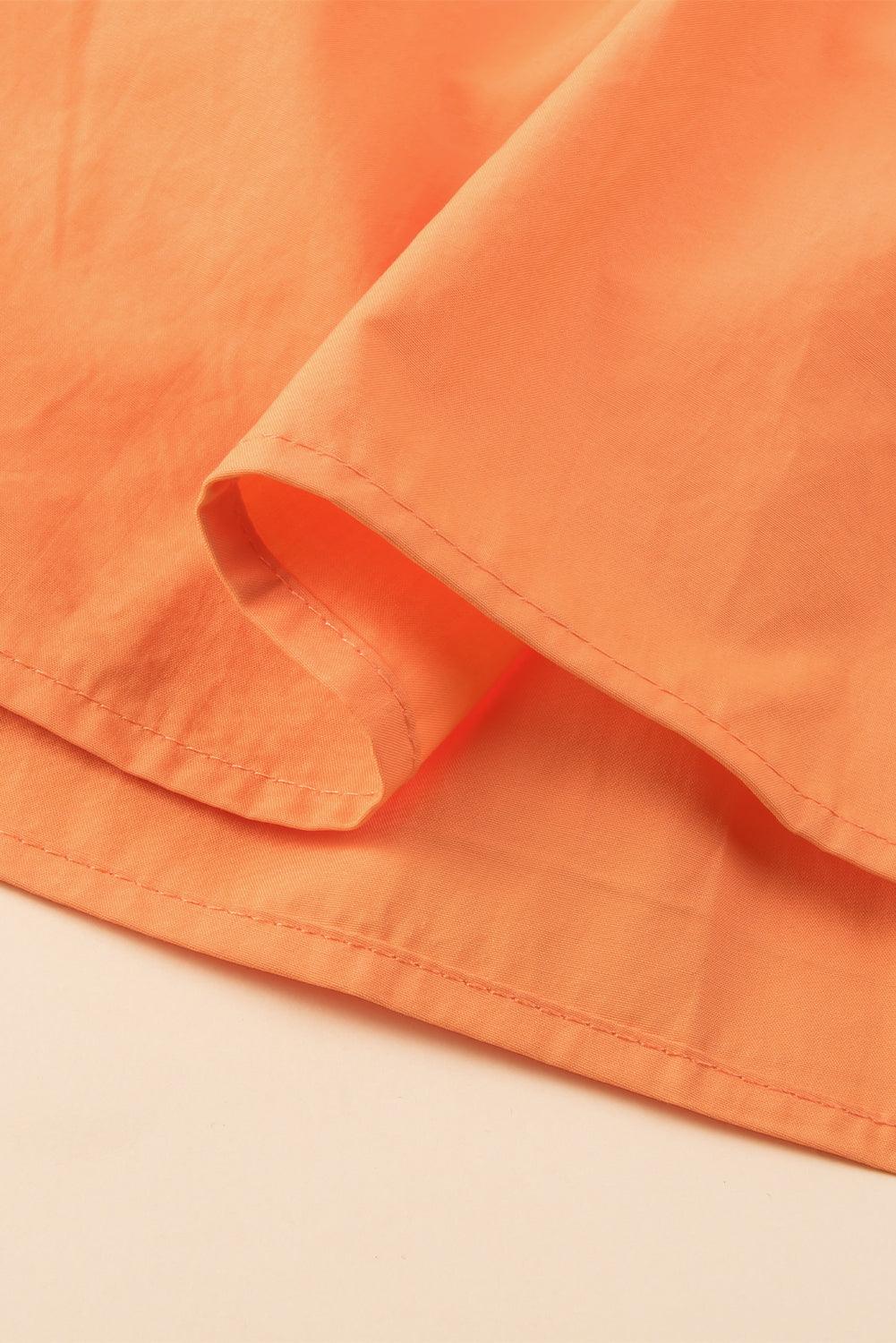 Kleurblok Volant Jurk met Kapmouwtjes - Mini Dresses - Jurkjes.co