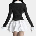 Korte Jurk met Klassieke Kraag - Women Summer Dress - Jurkjes.co