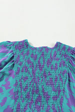 Lange Jurk met Abstracte Print - Maxi Dresses - Jurkjes.co