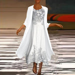 Lange Jurk met Bloemenprint - Women Summer Dress - Jurkjes.co