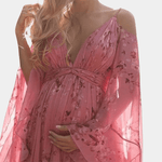 Lange Jurk met Bloemenprint - Women Summer Dress - Jurkjes.co