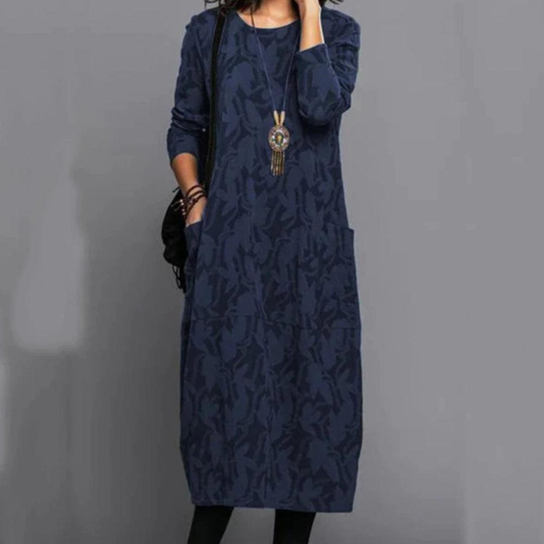 Lange Jurk met Camouflageprint - Dresses - Jurkjes.co
