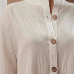 Lange Jurk met Knoopsluiting - CB - Dresses - Jurkjes.co