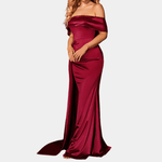 Lange Jurk met Off-Shoulder Ontwerp - Women Summer Dress - Jurkjes.co