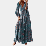 Lange Jurk met Paisley Print - Women Summer Dress - Jurkjes.co