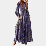 Lange Jurk met Paisley Print - Women Summer Dress - Jurkjes.co