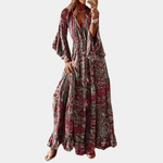 Lange Jurk met Paisley Print - Women Summer Dress - Jurkjes.co