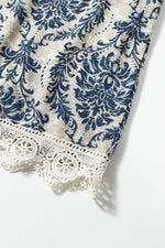 Losse Jurk met Vintage Print - Mini Dresses - Jurkjes.co