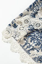 Losse Jurk met Vintage Print - Mini Dresses - Jurkjes.co