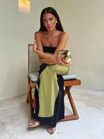 Maxi Jurk met Abstracte Print - Maxi Dresses - Jurkjes.co