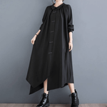 Maxi Jurk met Asymmetrische Zoom - Dresses - Jurkjes.co