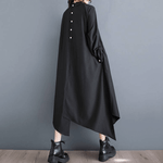 Maxi Jurk met Asymmetrische Zoom - Dresses - Jurkjes.co