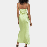 Maxi Jurk met Bloemenaccenten - CB - Dresses - Jurkjes.co