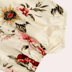 Maxi Jurk met Bloemenprint en Elegante Pasvorm - Dresses - Jurkjes.co