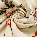 Maxi Jurk met Bloemenprint en Elegante Pasvorm - Dresses - Jurkjes.co