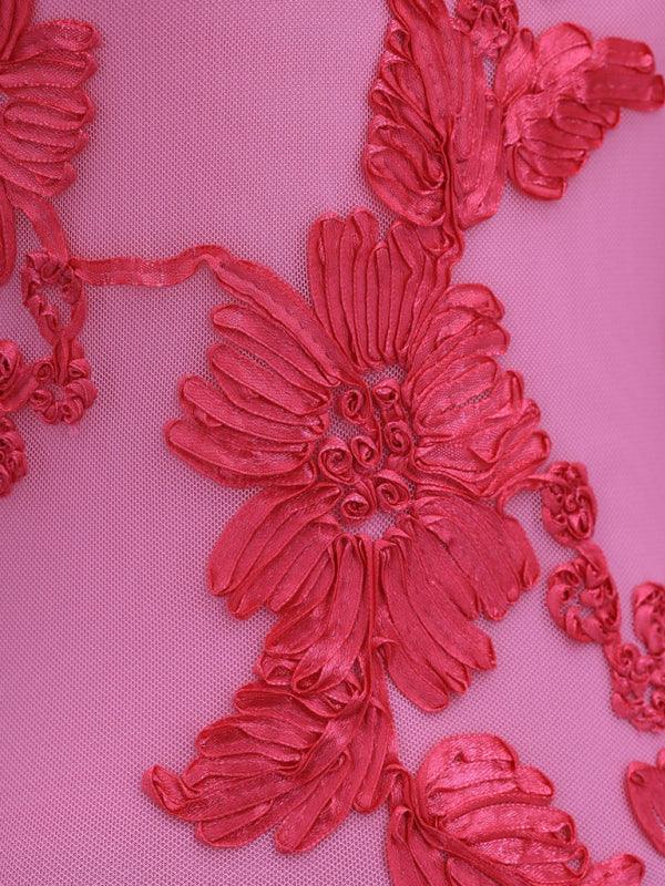 Maxi Jurk met Bloemenprint en Elegante Pasvorm - Maxi Dresses - Jurkjes.co