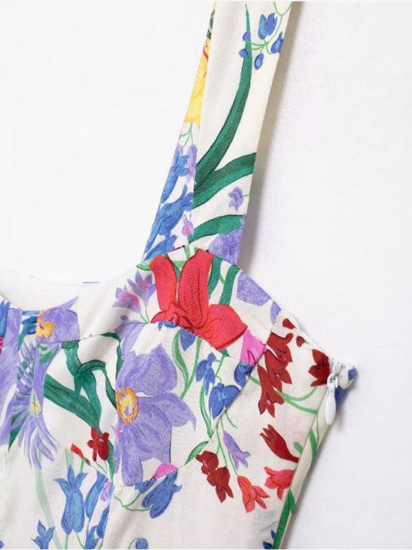 Maxi Jurk met Bloemenprint en Luchtige Stijl - Maxi Dresses - Jurkjes.co