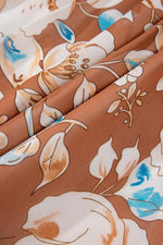 Maxi Jurk met Bloemenprint en Shirred Taille - Maxi Dresses - Jurkjes.co