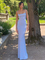 Maxi Jurk met Bloemenprint en Slim Fit - Maxi Dresses - Jurkjes.co