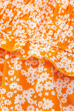 Maxi Jurk met Bloemenprint en Smocking - Floral Dresses - Jurkjes.co