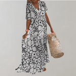 Maxi Jurk met Bloemenprint - Women Summer Dress - Jurkjes.co