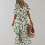Maxi Jurk met Bloemenprint - Women Summer Dress - Jurkjes.co