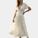 Maxi Jurk met Bloemenprint - Women Summer Dress - Jurkjes.co