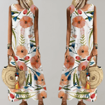 Maxi Jurk met Bloemenprint - Women Summer Dress - Jurkjes.co