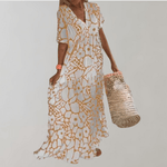 Maxi Jurk met Bloemenprint - Women Summer Dress - Jurkjes.co