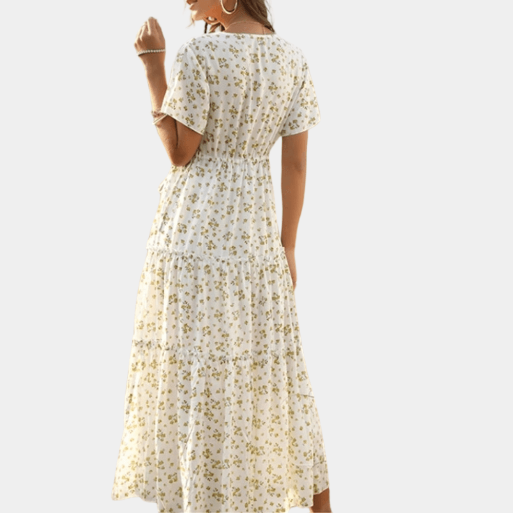 Maxi Jurk met Bloemenprint - Women Summer Dress - Jurkjes.co