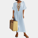 Maxi Jurk met Bohemian Detail - Women Summer Dress - Jurkjes.co
