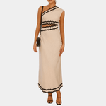 Maxi Jurk met Bohemien Details - Women Summer Dress - Jurkjes.co